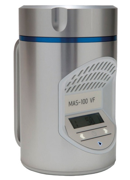 Der Luftkeimsammler MAS-100 VF mit automatischer Kalibrierfunktion für die...