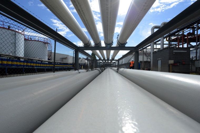 Die steige Entwicklung des Pipeline-Netzwerks wird von der Port Authority...