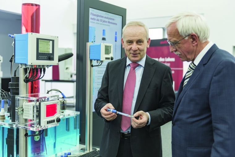 Manfred Jagiella, CEO von Endress+Hauser Conducta und Mitglied des Vorstands...