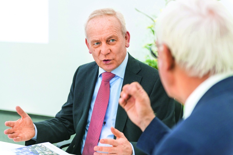 Manfred Jagiella, CEO von Endress+Hauser Conducta und Mitglied des Vorstands...