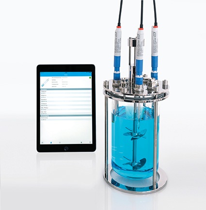 Liquiline Compact eignet sich hervorragend für Tischfermenter © Endress+Hauser