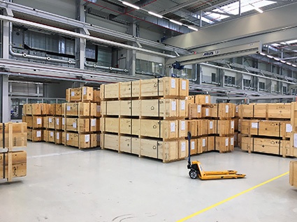 Der Großauftrag für Linde nahm enorme Ausmaße an. © Vega Grieshaber
