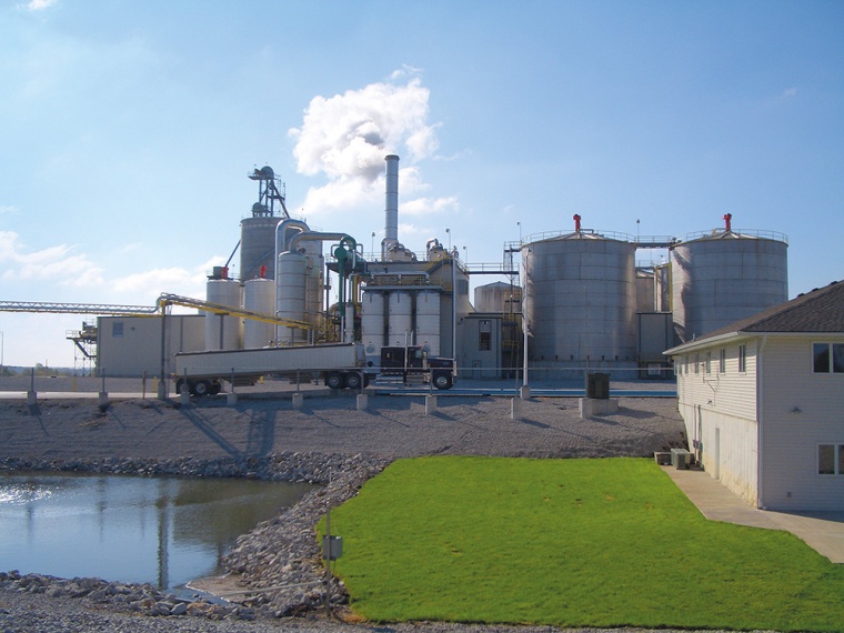 Eine Anlage zur Gewinnung von Bioethanol © Flottweg SE