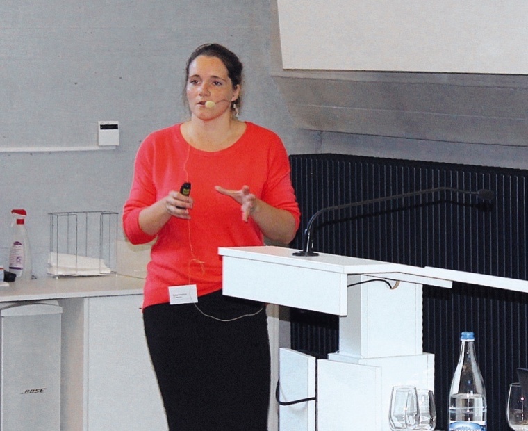 r. Silke Hoehnel, Gründerin und CEO der Biotech-Firma SUN Bioscience, Lausanne...