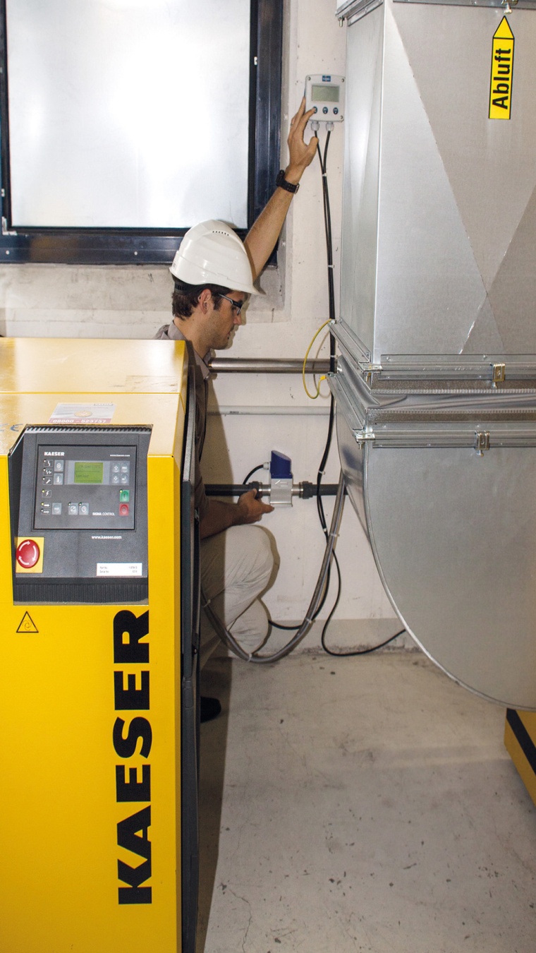 Druckluftanwendung © systec Controls