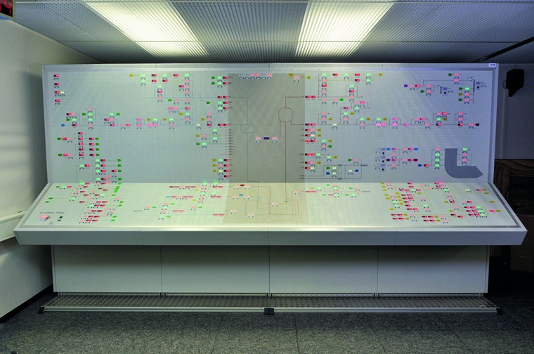 Das Manual Switching Panel in klassischer Mosaikbauform ist extrem robust und...