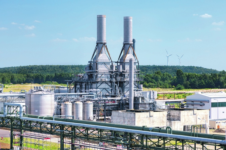 Das modernisierte GuD-Kraftwerk ist für das Chemieunternehmen der Schlüssel...