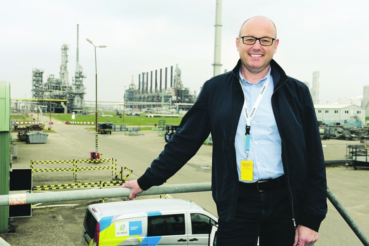John Putter, Manager Operations Shell Moerdijk, Bilfinger Scaffolding B.V.,...