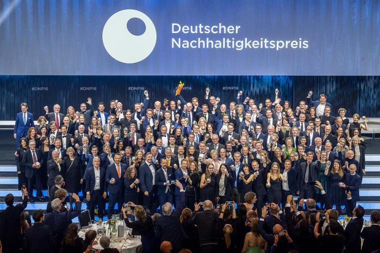 Die Gewinner des Deutschen Nachhaltigkeitspreises 2023 © Christian Köster