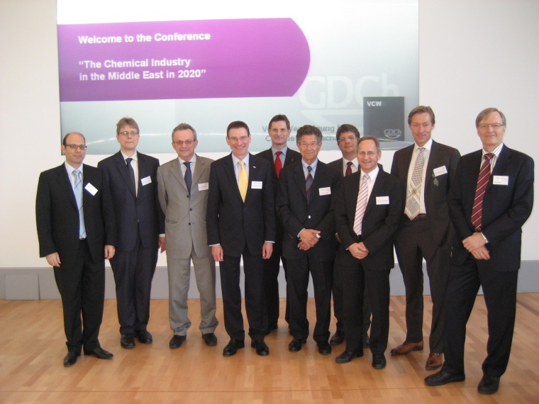 Speakers at the Middle East conference