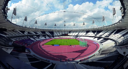 The Olympic Stadium in London. (C) Getty Images