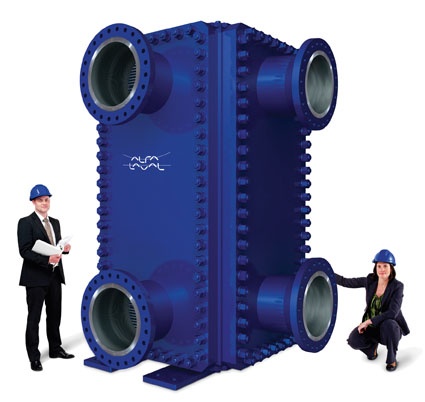 The Compabloc 120 fully welded compact heat exchanger from Alfa Laval