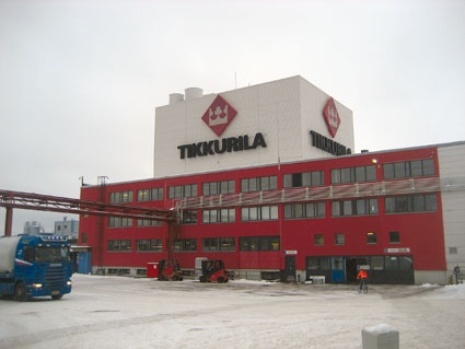 The production plant of Tikkurila is located in Vantaa, near Helsinki.