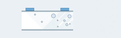 The wide beam is very efficient in penetrating liquids with suspended solids or...