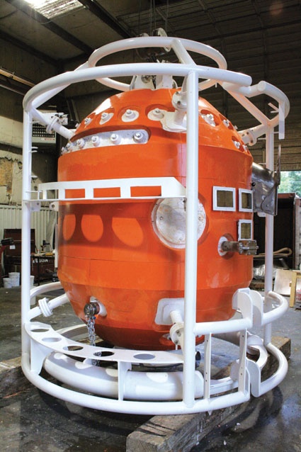 Fig. 4: PUR system for subsea buoys and floats.