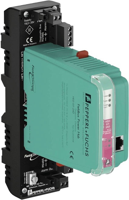 The new FieldConnex Diagnostics Gateway Bus to Ethernet and detects all...