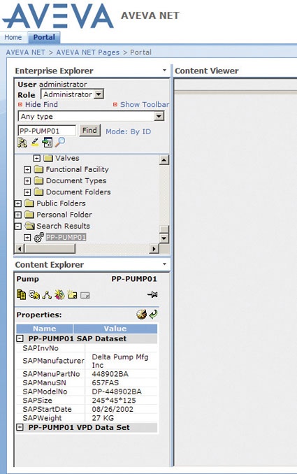 ERP data about an equipment item in a process facility is here combined with an...