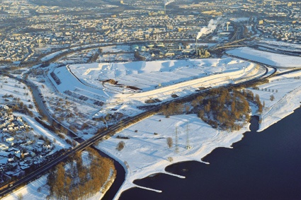 The environmental experts at the Leverkusen-Bürrig Waste Management and...