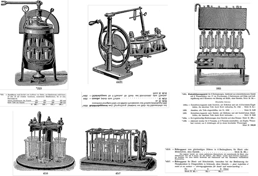 Fig. 2: Historic examples for parallel experimentation.