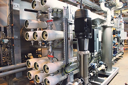 Lewabrane membrane elements at a thermal power plant’s reverse osmosis...
