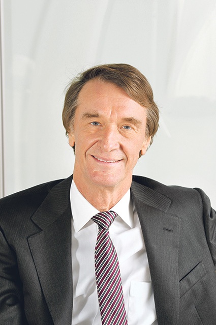 Jim Ratcliffe, chairman and chief executive officer of the Ineos chemicals group