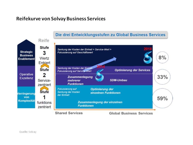 Maturity Curve of Solvay Business Services