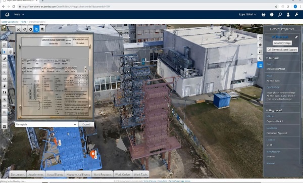 Workers with Digital Line of Sight: Workers access the digital twin to know...