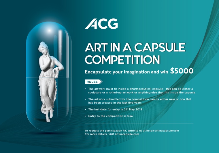 ACG Group has launched the first of its kind ‘Art in a Capsule’ competition...