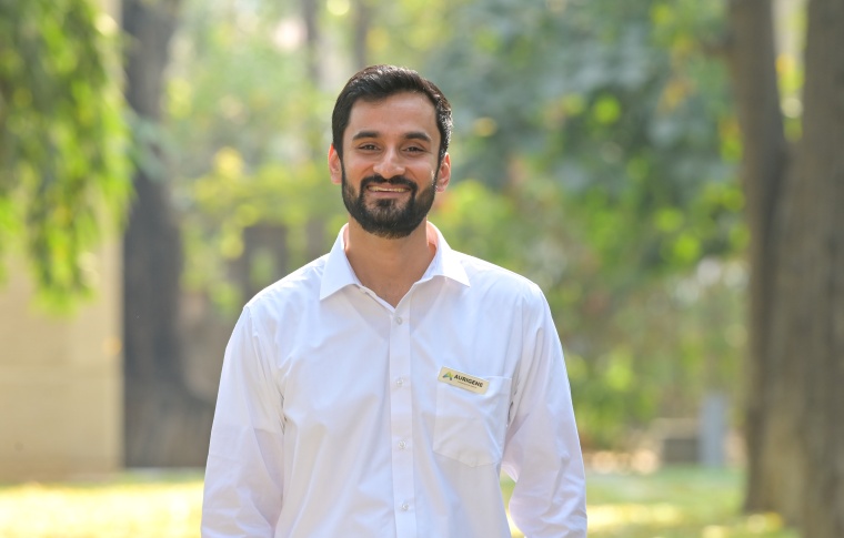 Akhil Ravi, CEO, Aurigene. © Aurigene Pharmaceutical Services Ltd.