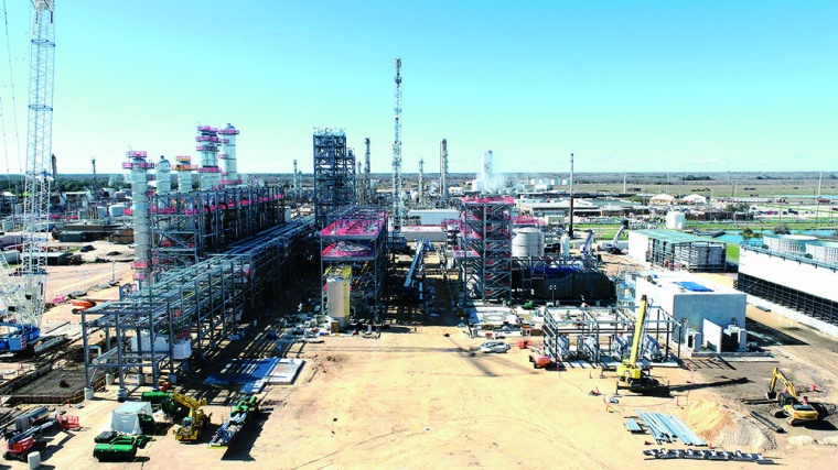 Röhm is currently constructing the first plant to produce methyl methacrylate...