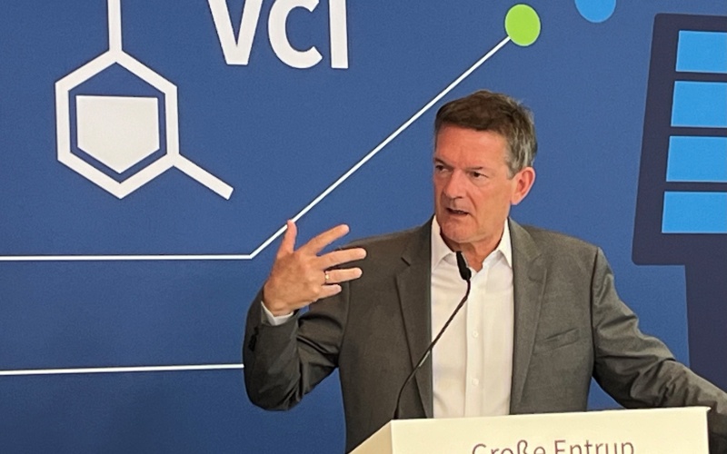 Wolfgang Große Entrup, Hauptgeschäftsführer des VCI