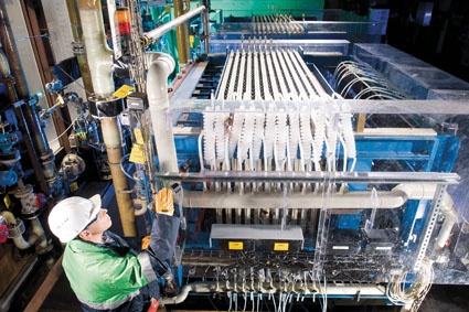 Erstmalig sollen die Sauerstoffverzehrkathoden von Bayer MaterialScience in den...