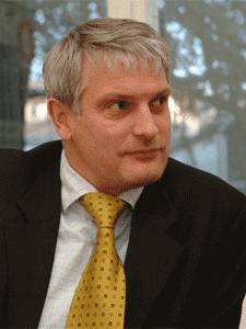 Ernst Bode, Regionalverantwortlicher der Messer Gruppe für Südosteuropa ...