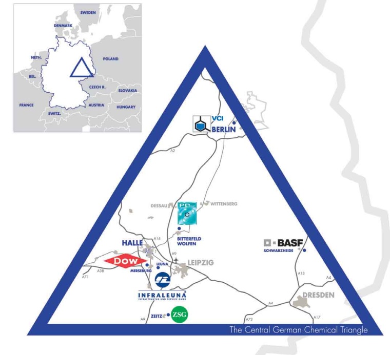 CeChemNet: Chemiedreieck Mitteldeutschland