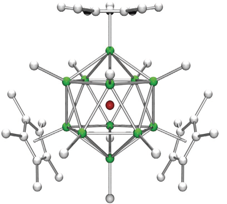 Die Verbindung Mo(ZnR)12 mit periphären Zn-Zn-Bindungen als...