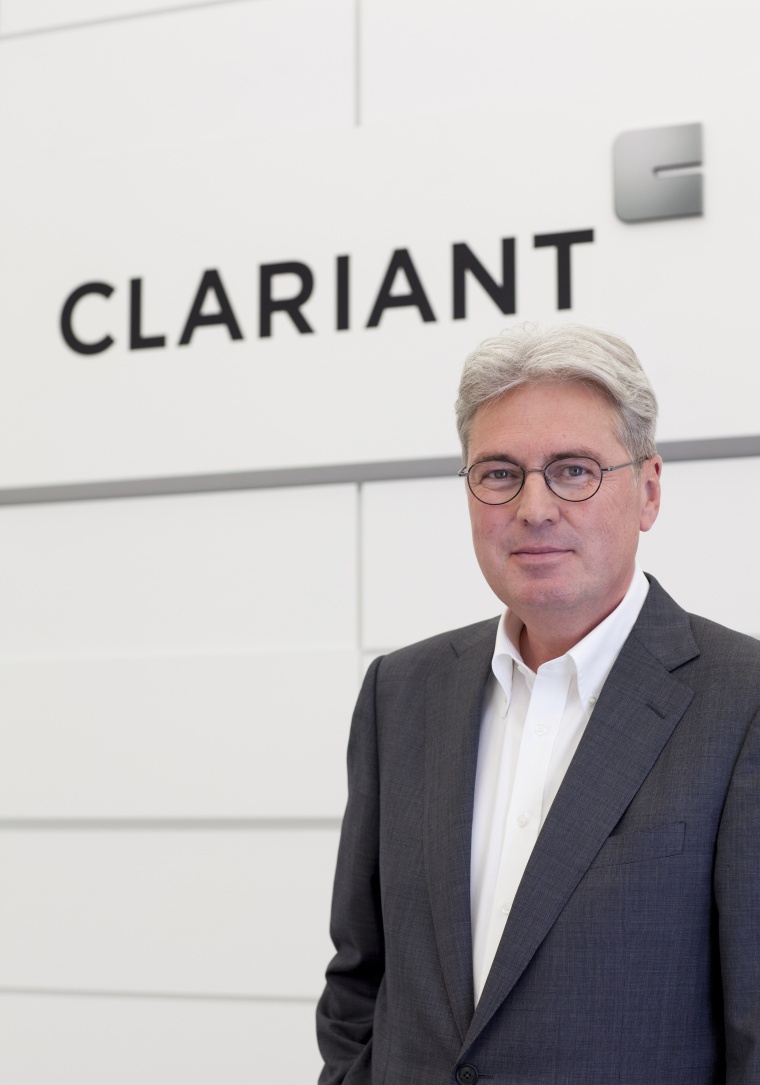 Clariant-CEO Dr. Hariolf Kottmann: „Auch wenn die künftige globale...