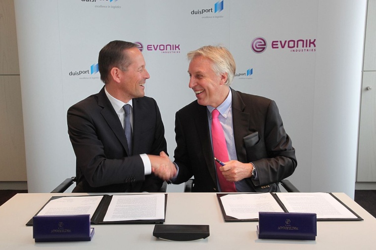 Evonik und Duisburger Hafen gründen gemeinsame Entwicklungsgesellschaft