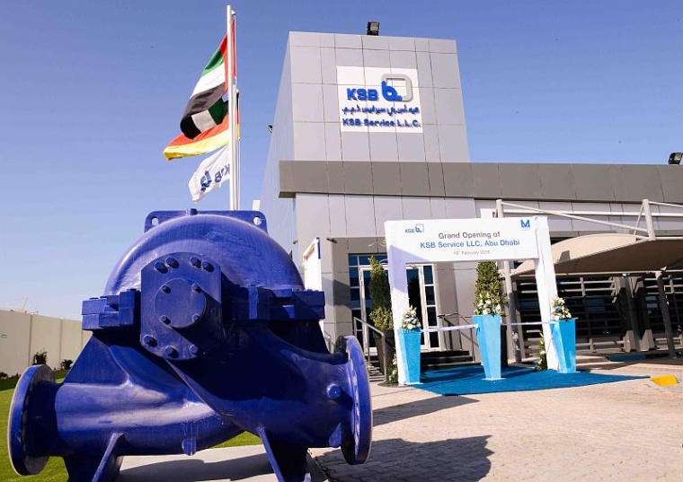 KSB: Servicestützpunkt in Abu Dhabi