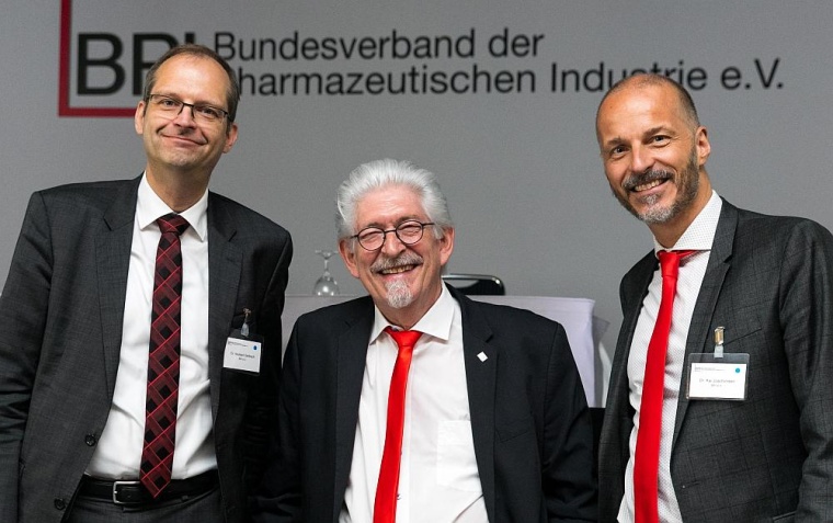 Die Hauptgeschäftsführung des BPI (v.l.n.r.): Norbert Gerbsch, Henning...