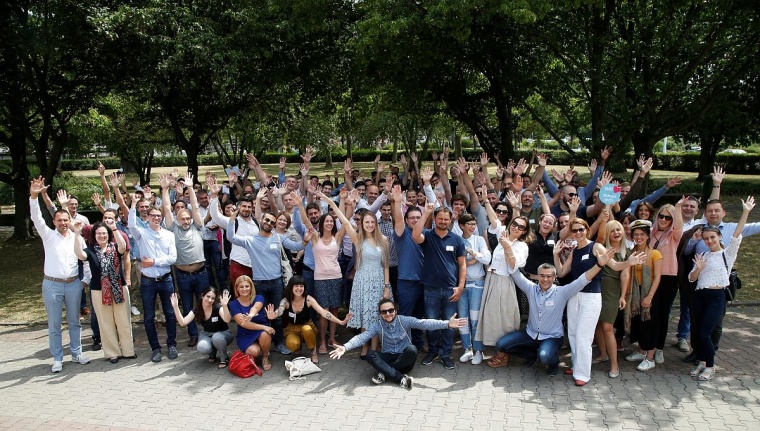 60 Start-ups aus neun europäischen Ländern haben am internationalen Bootcamp...