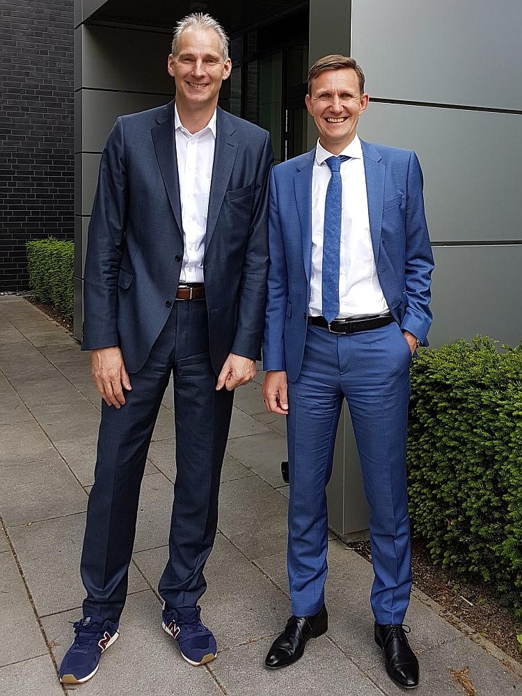 Frank Rieker (l.) und Thomas Rose sind die Geschäftsführer der...