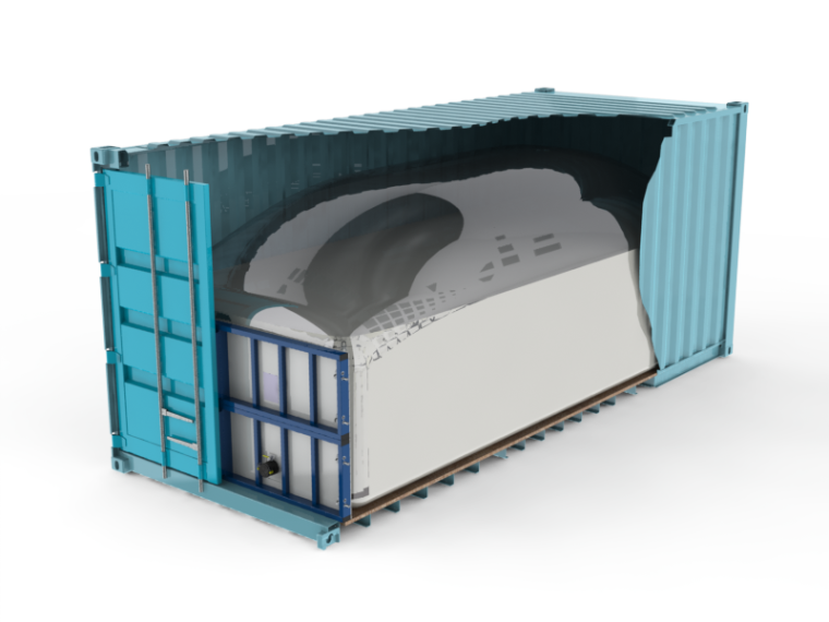 Als Alternative zum Stahltankcontainer bieten Flexitank-Logistiklösungen...