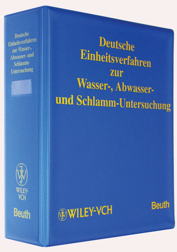 Deutsche Einheitsverfahren zur Wasser-, Abwasser- und Schlamm-Untersuchung