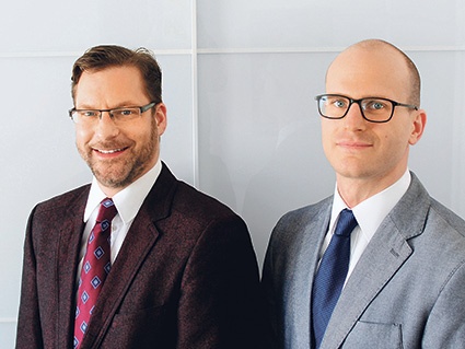 Teamfoto_Cascat_CM0715: Cascat-Geschäftsführer: André Pick (rechts) und Dr....