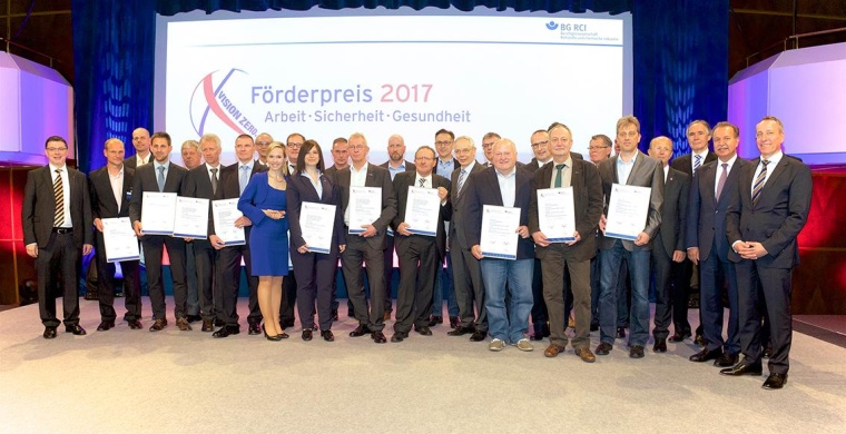 Ausgezeichnetes Engagement für eine sichere Arbeitswelt