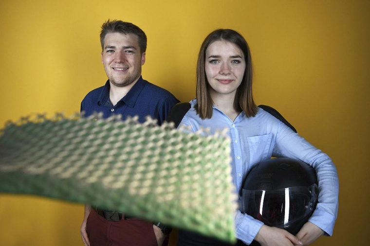 Anna und Adrian Fleck, Bundessieger Jugend forscht 2018