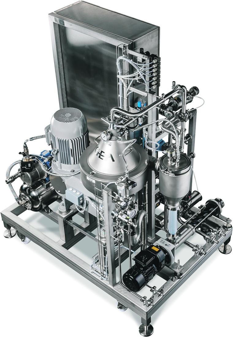 GEA „Plug & Win“, Separator unter anderem für Brauereien, wird fertig...