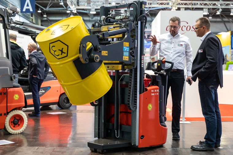 Bei der Leipziger GGS – Fachmesse Gefahrgut // Gefahrstoff im November 2020...