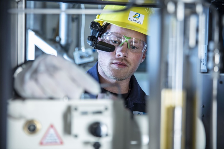 Smart Glasses: . Bilfinger Maintenance AR-Brillen ein, wenn Spezialwissen für...