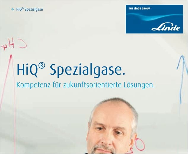 HiQ Spezialgase - Kompetenz für zukunftsorientierte Lösungen